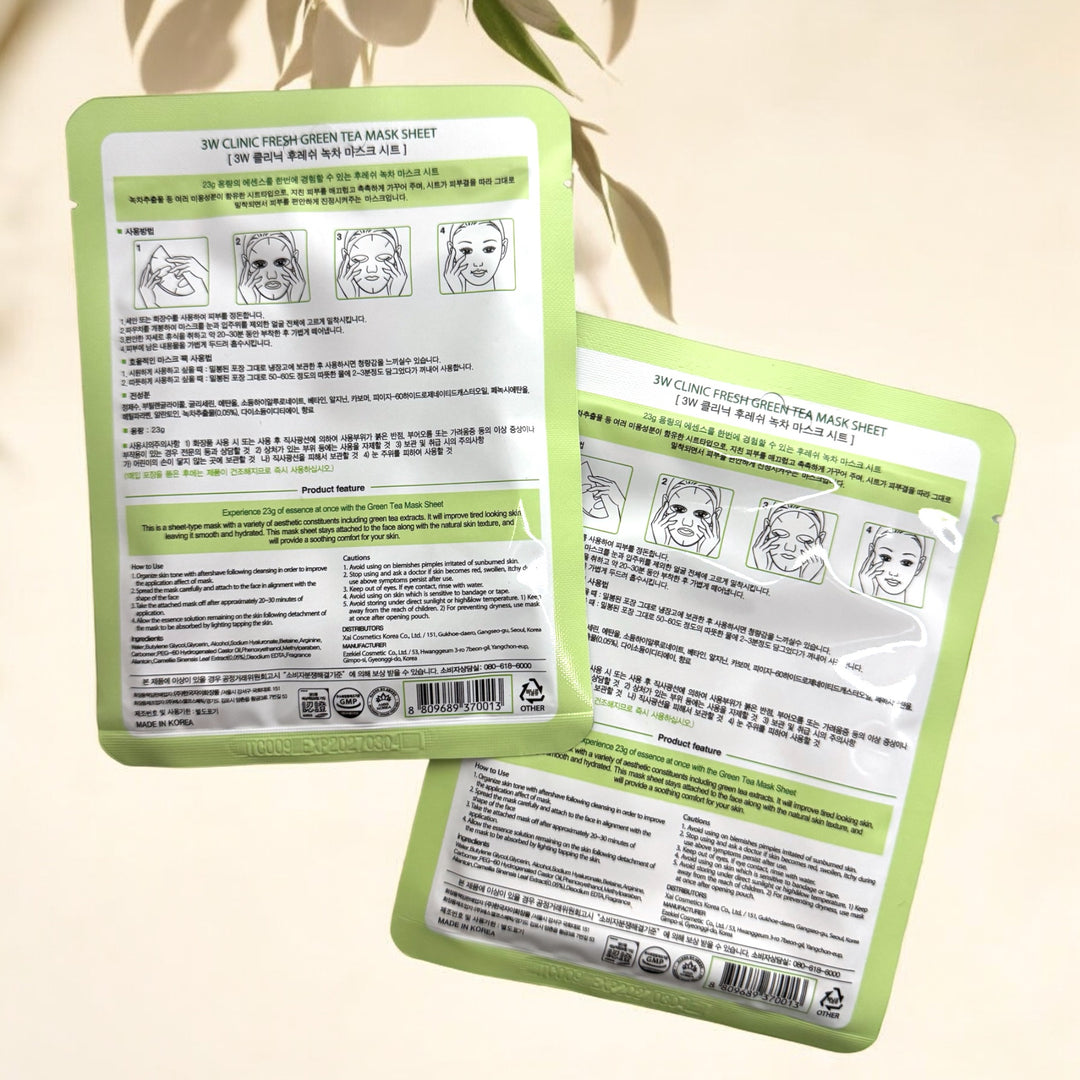 FRESH GREEN TEA MASK SHEET