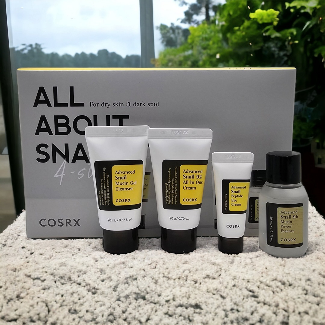 All About Snail Trial Kit 4 pcs - Glamour Glow