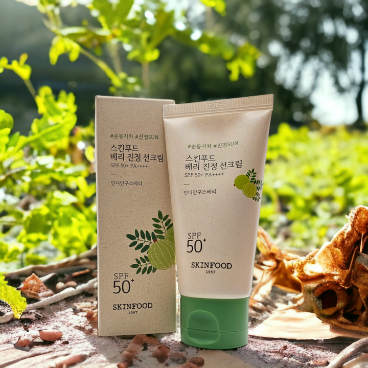 Berry Soothing Sun Cream | SPF50+ PA++++ - Glamour Glow