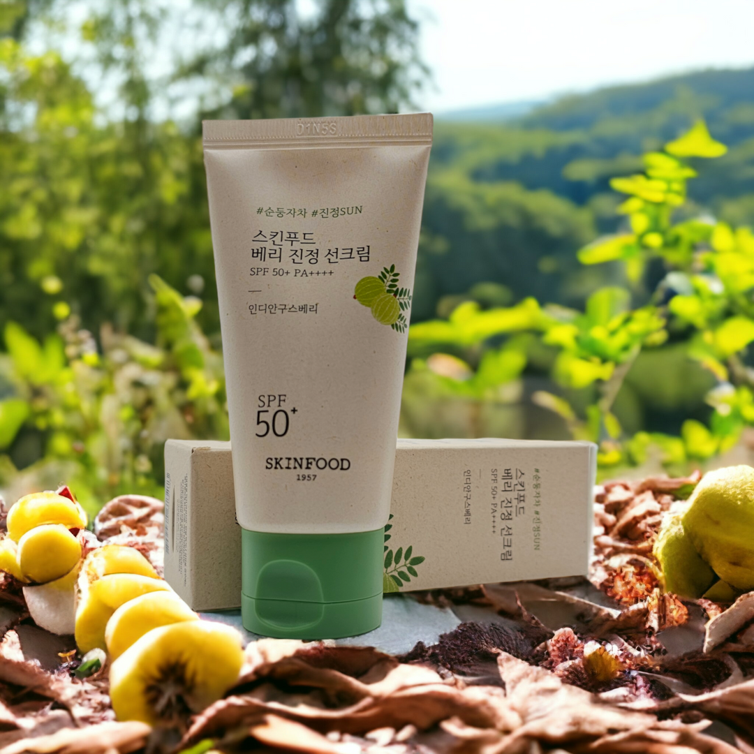 Berry Soothing Sun Cream | SPF50+ PA++++ - Glamour Glow